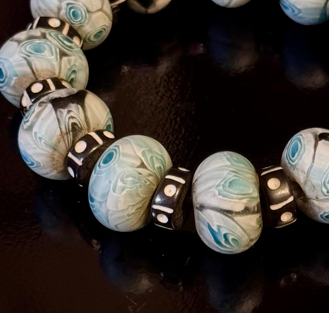 Blue Puff Bracelet - Back In Stock