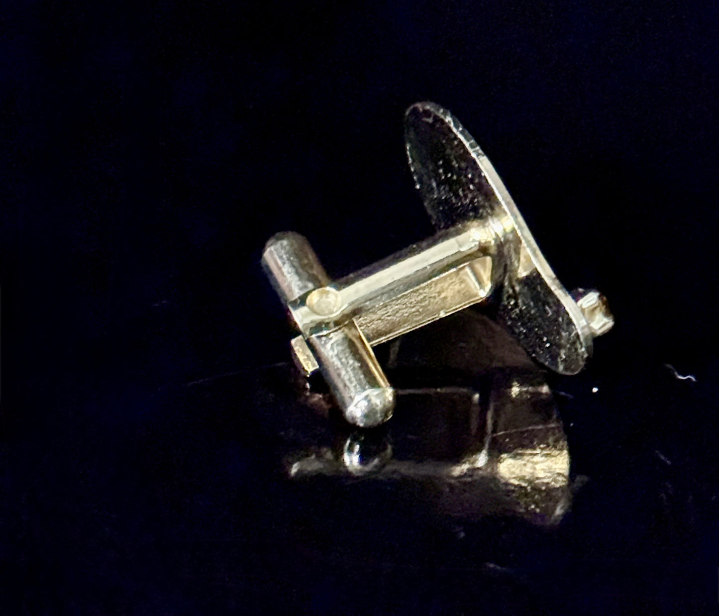 Vintage Cuff Links - Gold