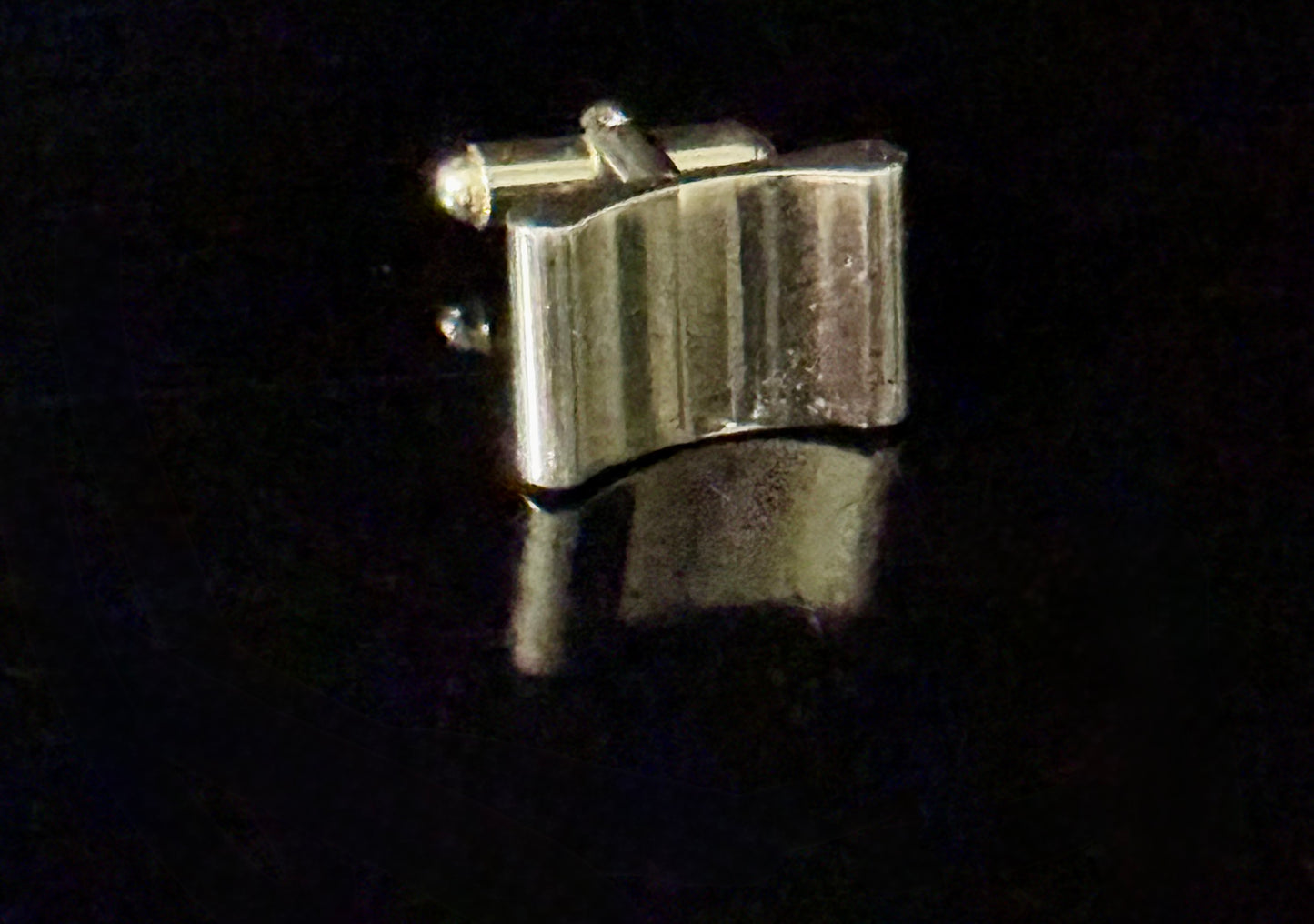 Vintage Cuff Links - Stainless Steel