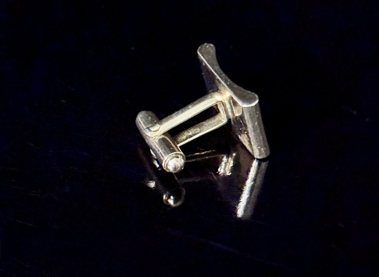 Vintage Cuff Links - Stainless Steel