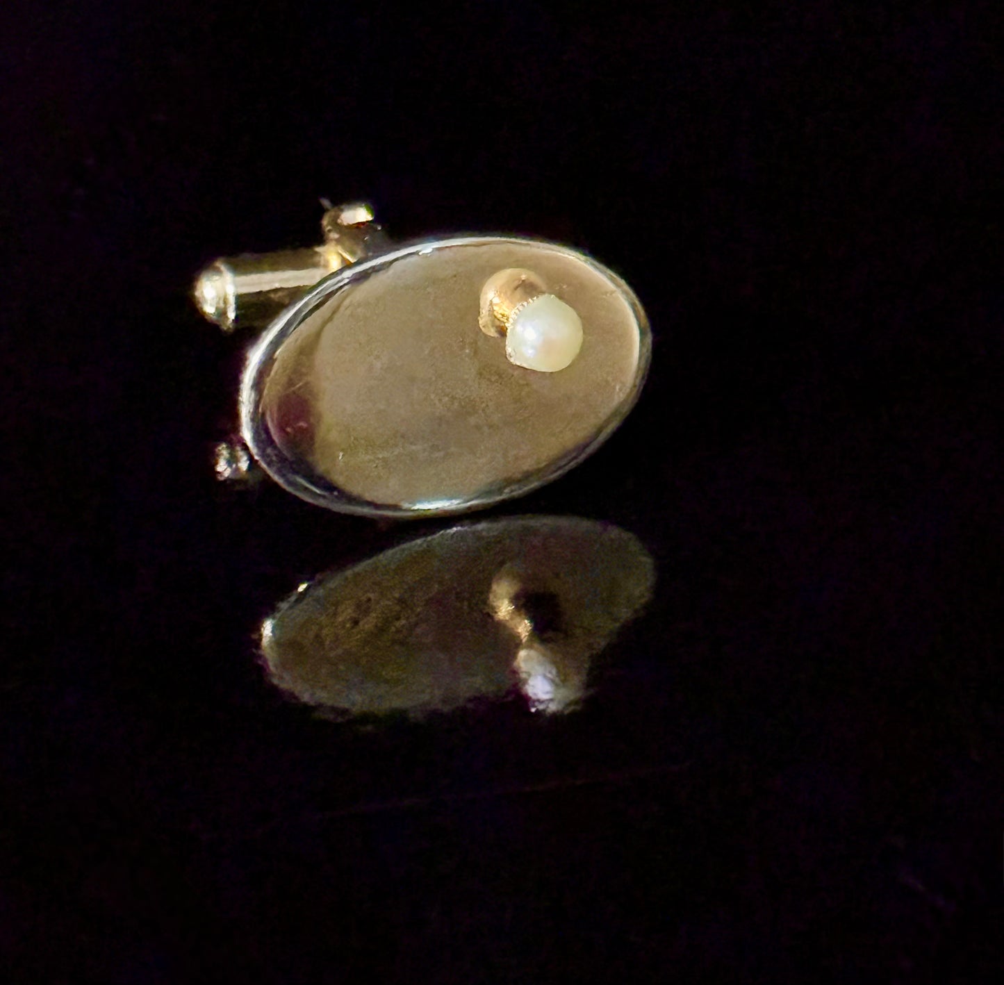Vintage Cuff Links - Gold