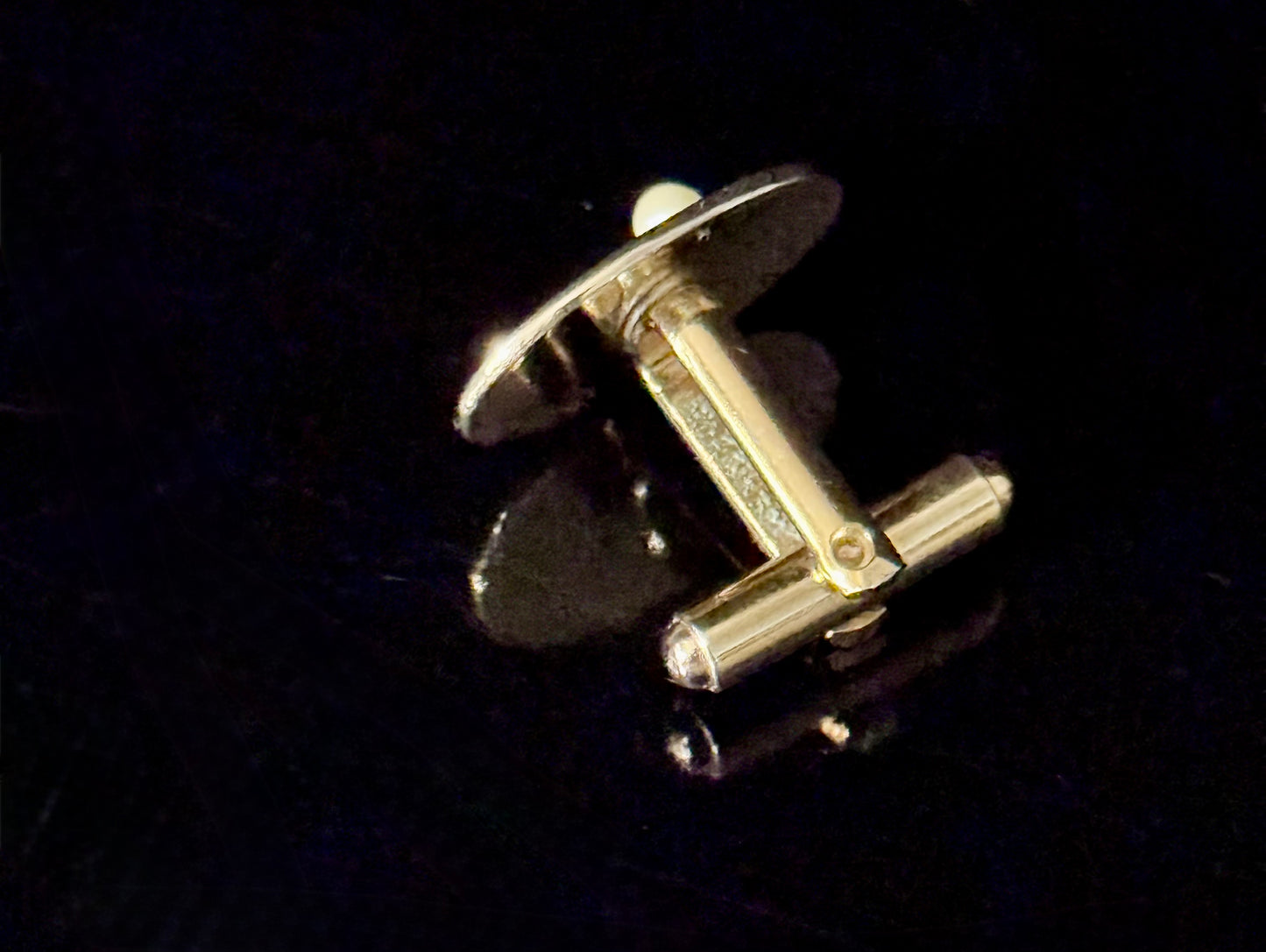 Vintage Cuff Links - Gold