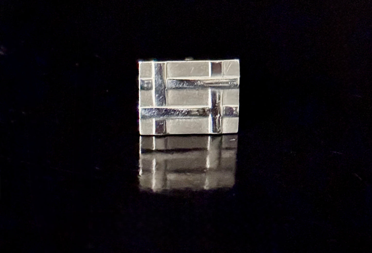 Vintage Cuff Links - Silver