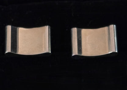 Vintage Cuff Links - Stainless Steel