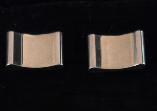 Vintage Cuff Links - Stainless Steel