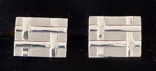 Vintage Cuff Links - Silver