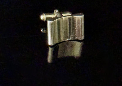 Vintage Cuff Links - Stainless Steel