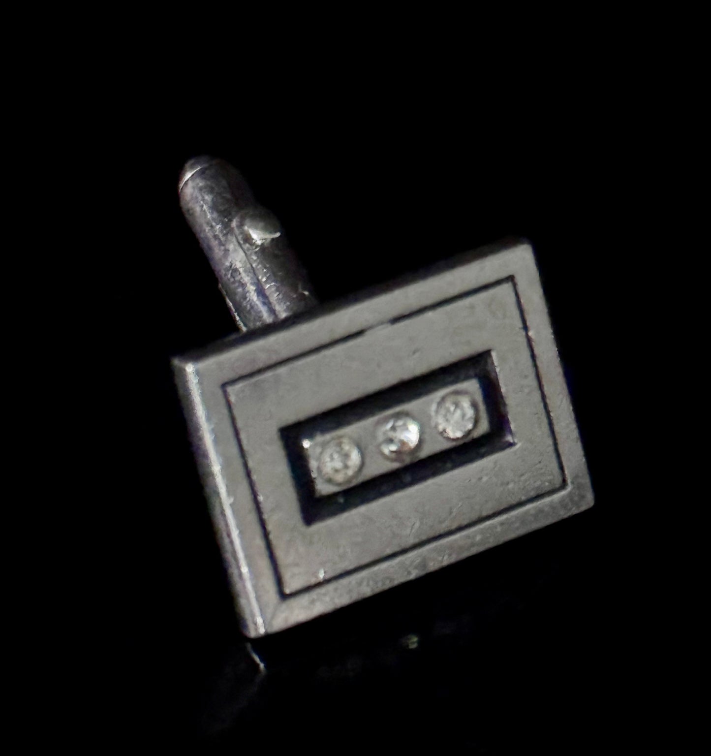 Vintage Cuff Links - Stainless Steel