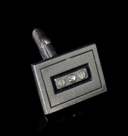 Vintage Cuff Links - Stainless Steel