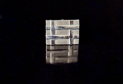 Vintage Cuff Links - Silver